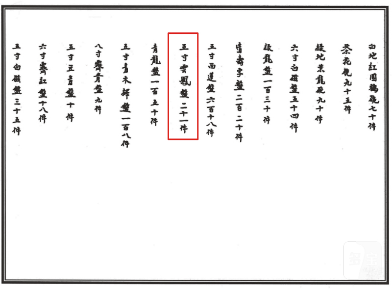 清乾隆 青花对头凤纹盘一对 - 图4